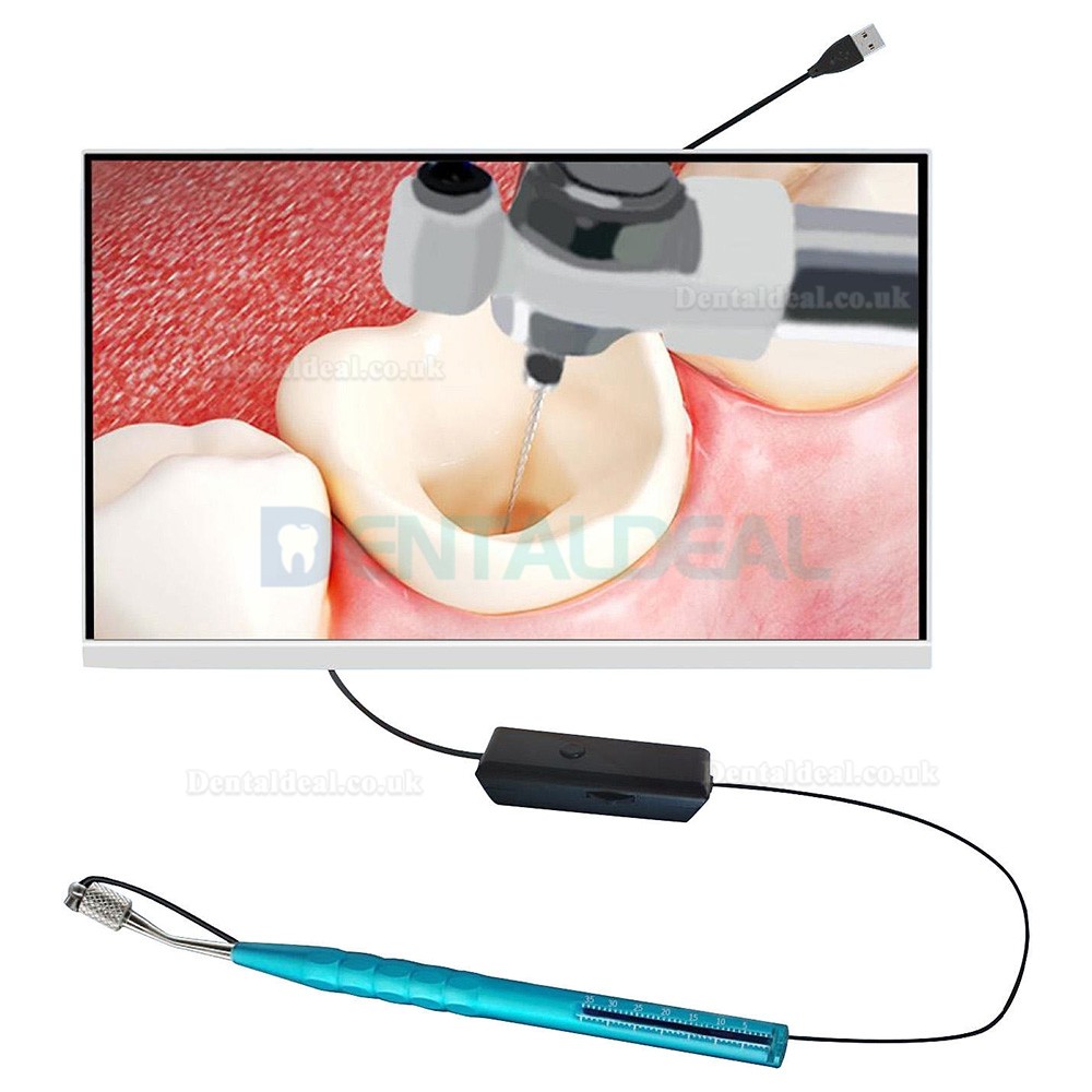 Dental Wired Digital Intraoral Camera with 6 LED Light & Foot Control Automatic Focusing